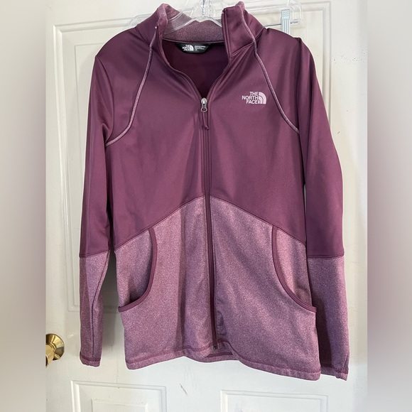 The North Face Tops - The North Face Women's Purple Full-Zip Hoodie